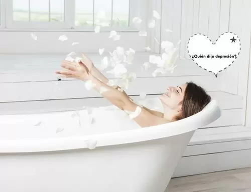 Los baños regulares pueden ayudarte a aliviar la depresión